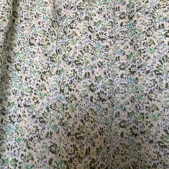 HMT studios green floral maxi skirt - Picture 3 of 4